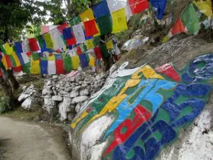 Banderas Tibetanas de Oración – Om Ma Ni Padme Hung. - Arte Sagrado